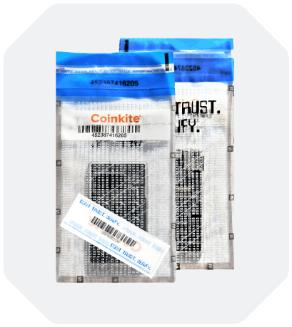COLDCARD tamper-evident bag