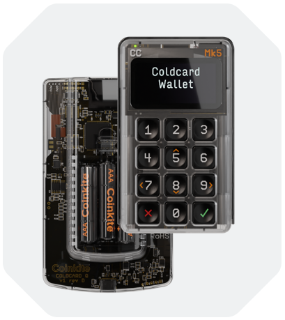 COLDCARD clear case
