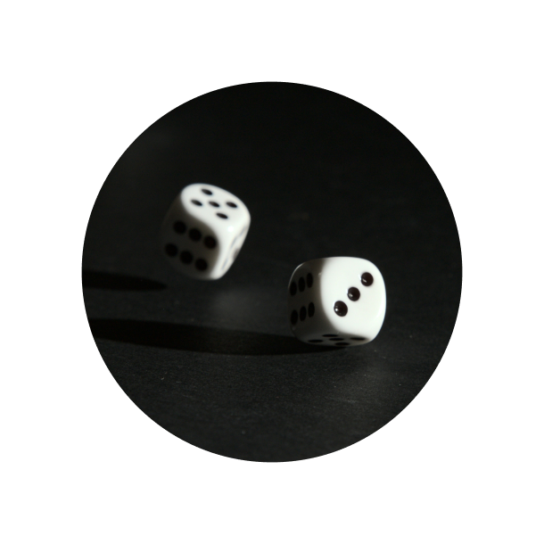 Dice used for provable seed generation